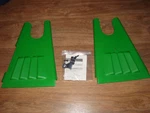 New Arctic Cat Arm Guards Protectors Green 4639-032 Series Sleds. Fixed Price $19.99.