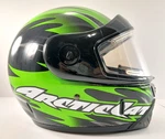 Vintage Arctic Cat Full Face Snowmobile Helmet Size Extra Small W/ Heated Visor!. Fixed Price $129.00.