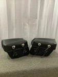 New Genuine Polaris/victory 2873076 Saddlebag Set, Leather Look, Blk. Fixed Price $241.58.