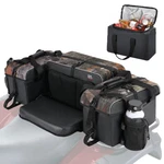 Upgraded Atv Rear Seat Rack Storage Bag W/cushion Cooler For Polaris Sportsman. Fixed Price $126.22.