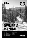 Polaris Snowmobile Owners Manual Book 2023 550 Indy Adventure 144. Fixed Price $19.50.