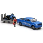 New-ray Toys Pick-up Truck With Polaris Snowmobile Scale 1:18 SS-37406A. Fixed Price $59.33.
