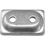 Woodys 5/16" Angled Double Digger Aluminum Backing Plates 12 Pack (ADA2-3775). Fixed Price $39.27.