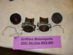 2001 Ski-doo Mxz 800 Zx Chassis Powervalves Exhaust Rave Blade Cover. Fixed Price $75.00.