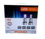 Sylvania H7 Led Light Bulbs 6000K Lumes 2 Pack Cool White Power Sports Fog. Fixed Price $42.00.