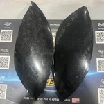 Black Headlight Covers Fits Arctic Sabercat Firecat Used. Fixed Price $25.00.