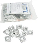 Woodys Digger Support Plates - Square Aluminum 1/4" 96/PK Backing & Nuts. Fixed Price $89.43.