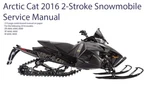 Arctic Cat 2016 2-STROKE Service Manual Zr Xf 6000 8000 On Paper. Fixed Price $48.95.