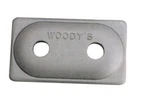 Woodys Angled Double Digger Aluminum Backing Plates 5/16IN. ADA2-3775-B. Fixed Price $101.18.