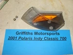 2001 Polaris Indy Classic 700 L/c Left Headlight Trim Hood Reflector Lens. Fixed Price $34.00.