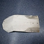 White Ski-doo Plastic Skid Plate Guard Rev Xp Oem 502006984 860200203. Fixed Price $14.99.