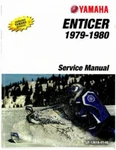 1979-1980 Yamaha Enticer ET300C D Snowmobile Service Manual. Fixed Price $43.95.