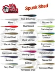 Hog Farmer Baits Spunk Shad Swimbait / Trailer - Choose Size Color. Fixed Price $6.19.