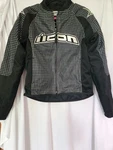 Icon Black Hooligan 2 Padded Motorcycle Womens Lined Jacket Sz Small Zip Racing. Fixed Price $74.99.