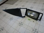 Vintage 77 Arctic Cat El Tigre 4000 Snowmobile Headlight Housing & Bracket. Fixed Price $69.99.