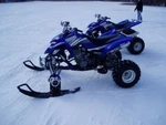 Atv Tires Skis Conversion Kit For Polaris Predator 500 Outlaw 425 525 Ranger. Fixed Price $159.99.