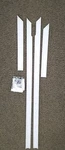New Oem Arctic Cat White Tunnel Protectors 5639-668 Artic. Fixed Price $37.95.