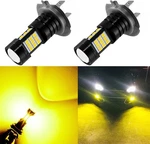 Auxlight Led Fog Drl Bulbs, 2400 Lumens Extremely Bright H7LL. Fixed Price $37.40.