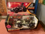 Vintage Delta Foxx Striker Remote Control Gi Joe Style Camo Buggy Nib Box. Fixed Price $109.95.