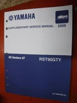 2009 Yamaha Rs Venture Gt Snowmobile Original Factory Service Manual Supplement. Fixed Price $13.99.
