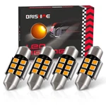 DE3175 Led Bulbs, Super Bright Amber Yellow 2835 Chipsets Canbus Error Free 3.... Fixed Price $22.27.