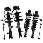 Complete Front Rear Struts W/ Spring Sway Bar End Link For Jeep Compass 07-09. Fixed Price $228.67.