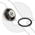 Volvo Penta Genuine Original Oem Thermostat Kit 875580. Fixed Price $24.99.