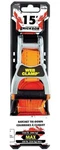 1" X 15' 1,500 Lb. Polyester Web Clamp Ratcheting Tie Down Strap, Erickson 31350. Fixed Price $12.58.