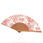 Dior Hand Fan Toile De Jouy Accessories Wood Orange. Fixed Price $325.00.