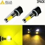 Allalighting 3000K 880 Led Fog Bulb Cornering Lamp Replacement Gold Yellow. Fixed Price $24.98.