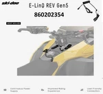 Brp Ski-doo Oem Rev GEN5 Elinq Dess/heated Visor Combo Cord- 860202354. Fixed Price $159.99.