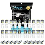 Alopee Led 194 Bulb White 6500K T10 Wedge Lights 5SMD 5050 Chips 12V Repl.... Fixed Price $15.75.