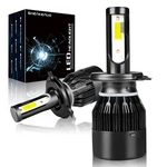 Shenkenuo H4/9003 Led Headlight Bulbs Conversion Kit Lo Dual Beam 6000K White. Fixed Price $18.00.
