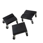 1500 Lbs 3PCS Auto Shop Snowmobile Roller Dolly Dollies Moving Sets W/360. Fixed Price $39.49.