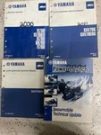 2000 2001 2002 Yamaha Snowmobile VX700E SX700F MM700F Service Shop Manual Set. Fixed Price $119.99.