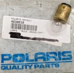 New Genuine Polaris 4030019 Brake Light Bulb. Fixed Price $9.44.