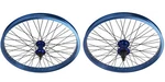 20"X2.125 Bmx Bike Alloy Front Or 9T Cog Rear Wheel 48 Spoke Sealed Bearing Blue. Fixed Price $128.99.