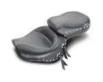 Mustang Wide Touring One-piece Seat Studded 75008. Fixed Price $693.99.