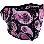 Zan Headgear Half Face Mask - WNFM162H Purple Paisley Osfm. Fixed Price $11.31.