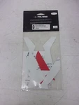 Polaris Snowmobile Handguard Red Decal Kit 2875589-293. Fixed Price $8.00.