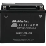 Bikemaster Agm Battery MS12-20L-BS. Fixed Price $84.88.