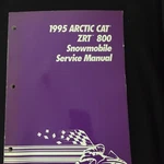 1995 Arctic Cat Snowmobile Service Manual Zrt 800 P/n 2255 136 #62. Fixed Price $49.99.