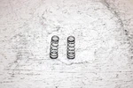 1998 Ski-doo Formula 500 Oem Exhaust Power Valve Spring Pair 420239946 SS1. Fixed Price $94.59.