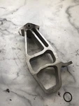 13 Polaris Rush Pro 800 Snowmobile Right Side Spindle Knuckle Mount Bracket. Fixed Price $39.00.