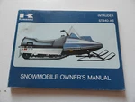 Kawasaki ST440-A3 Snowmobile 1979 Owners Manual Pt 99974-3507. Fixed Price $65.00.
