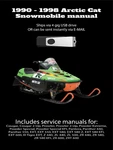 Arctic Cat Service Repair Manual 1990-1998 Prowler Cougar Pantera Panther Ext Zl. Fixed Price $14.99.