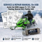 Arctic Jaguar Z1 Bearcat 2008 Service Repair Shop Manual Usb. Fixed Price $17.99.