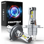 Chusyyray H4 9003 Led Headlights Hi/lo Beam Canbus ZX9 40W 6000LM Bright White. Fixed Price $18.99.