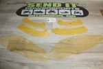 110 Brp Nos 96-97 Ski Doo Yellow Hood Screen Kit. Fixed Price $69.99.