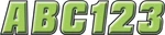 Hardline Sticker Kit - For 2" Kiwi/black KIBLK500. Fixed Price $22.69.